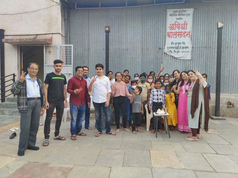 Avishri Balsadan Orphanage Visit By VSSS Daund On Account Of New Year